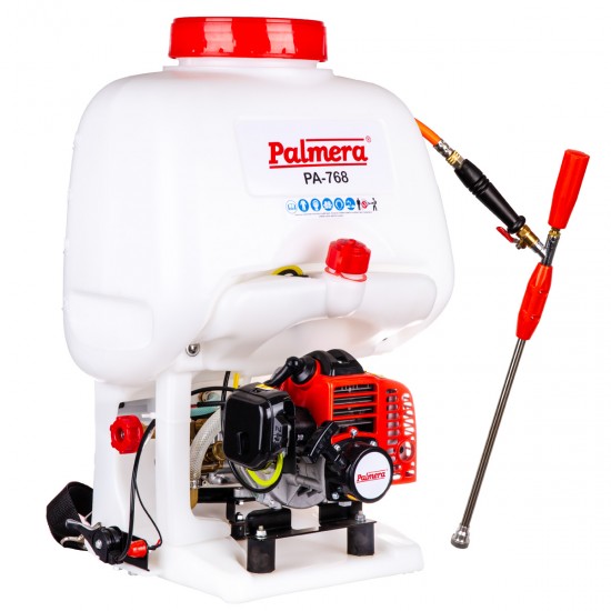 Palmera Pa-768 Eur5 2t Sirt İlaçlama Maki̇nesi̇ 1hp 25lt Yüksek Basinçli