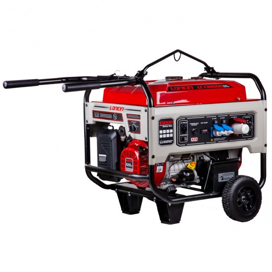 LC13000S EUR5 JENERATÖR 10 kW MARŞLI ATS SOKETLİ TRİFAZE 