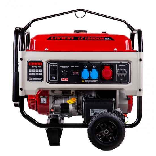 LC13000S EUR5 JENERATÖR 10 kW MARŞLI ATS SOKETLİ TRİFAZE 