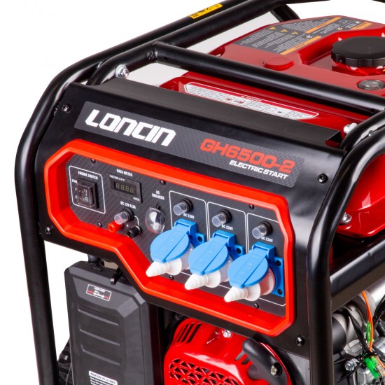 GH6500D-2 EUR5 JENERATÖR 6 kW MARŞLI 